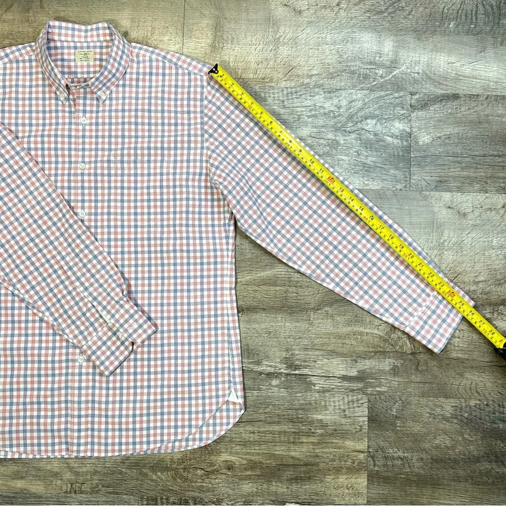 J. Crew Men’s Shirt long sleeve Size Large 100% Cotton 🧵 🪡 - Picture 14 of 15